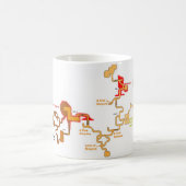 Ei-Obstgarten Kaffeetasse (Mittel)