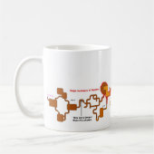 Ei-Obstgarten Kaffeetasse (Links)