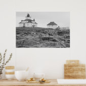 Ei Rock Light Station Poster (Küche)