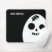 Ei skull Halloween | Name hinzufügen Mousepad (Mit Mouse)