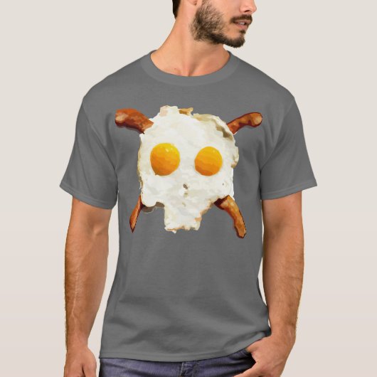 Ei-Speck-Schädel T-Shirt (Vorderseite)