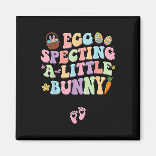 Ei Spinting ein wenig Bunny Oaster Schwangerschaft Magnet
