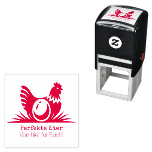 Ei Stempel Henne 