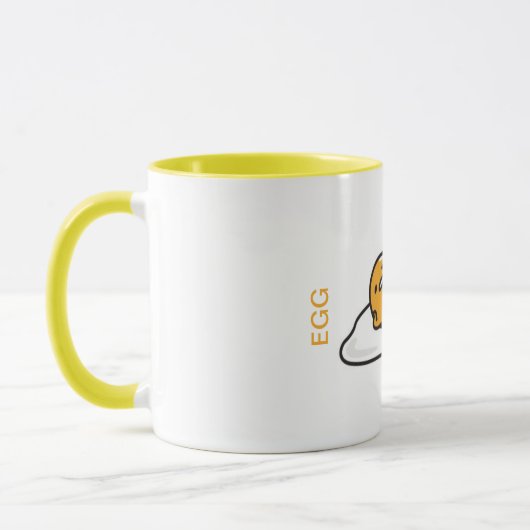 Ei-Tasse (farbiger Griff) Tasse (Links)