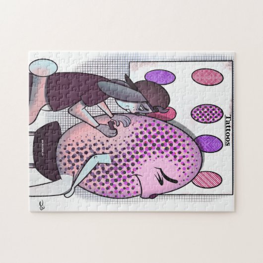 Ei tätoos Jigsaw Puzzle (Horizontal)