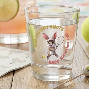 Ei-Tolle Aufnahmen Hasenhaftes Vergnügen - Tennis- Schnapsglas