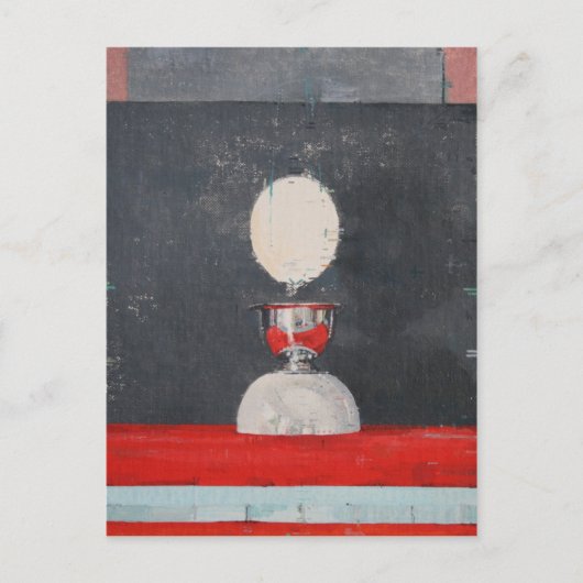 Ei über rot und schwarz postkarte (Vorderseite)