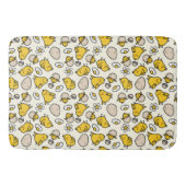 Ei und Küken Badematte (Vorderseite)