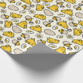 Ei und Küken Geschenkpapier (Ecke)