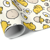 Ei und Küken Geschenkpapier (Rolleneckpunkt)