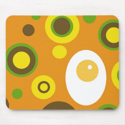 Ei und Tupfen! Mousepad (Vorne)