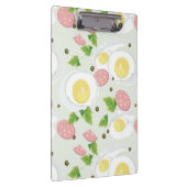 Ei-und Wurst-Muster Klemmbrett (Rechts)