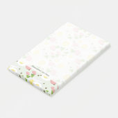 Ei-und Wurst-Muster Post-it Klebezettel (angewinkelt)