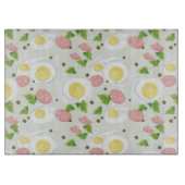 Ei-und Wurst-Muster Schneidebrett (Vorderseite)