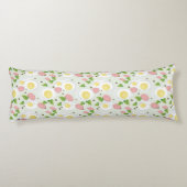 Ei-und Wurst-Muster Seitenschläferkissen (Rückseite)