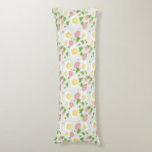 Ei-und Wurst-Muster Seitenschläferkissen (Vorderseite Vertikal)