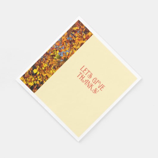 Ei White Dinner Happy Dank geben Serviette (Ecke)