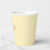 Ei White Dinner Happy Thanksgiving Pappbecher (Links)