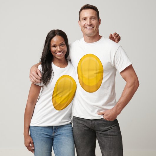 Ei Yolk Kostüme geweihte Eierkostüm Funny Hallowag T-Shirt (Unisex)