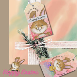 Ei zitierend Ei Jagd Kinder rosa Geschenkanhänger