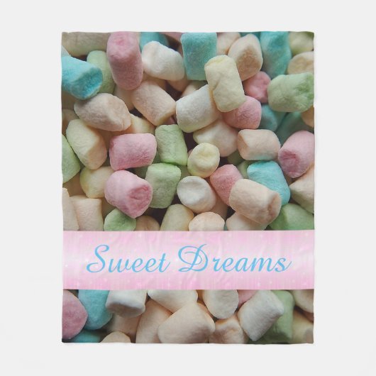 Eibisch-Fleece-Decke Fleecedecke (Vorderseite)