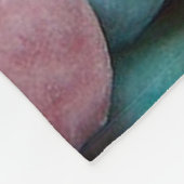 Eibisch-Fleece-Decke Fleecedecke (Ecke)