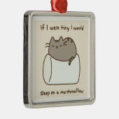 Eibisch Ornament Aus Metall (Rechts)