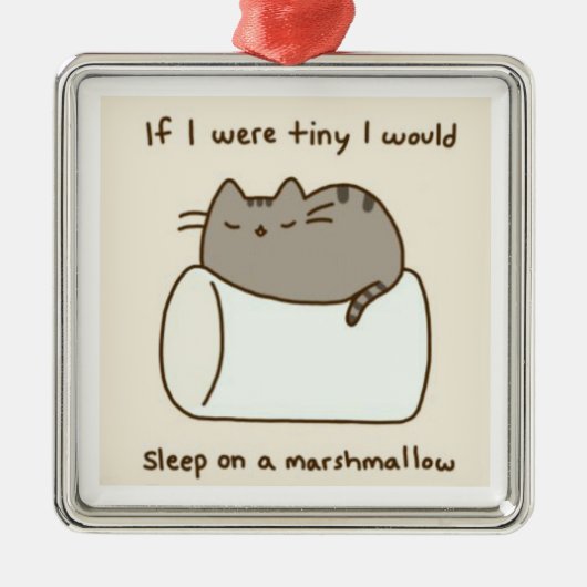 Eibisch Ornament Aus Metall (Vorne)