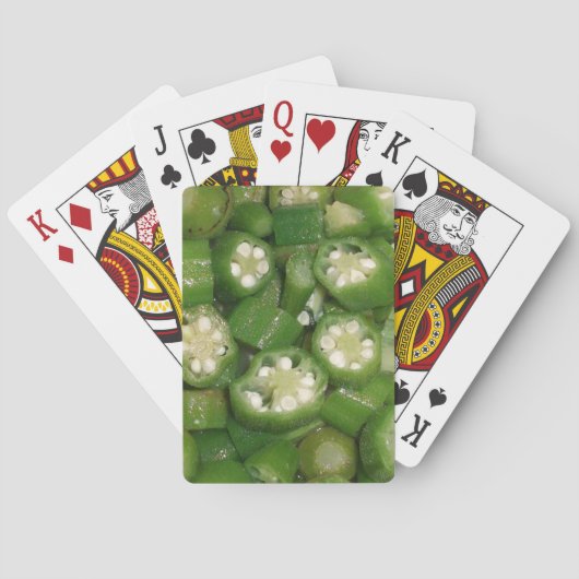 Eibisch-Spielkarten Spielkarten (Rückseite)