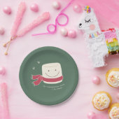 Eibisch-WeltweihnachtsParty-Papierplatte Pappteller (Party)