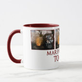 "Eibische geröstete" Platten-Tasse Tasse (Links)