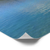 Eibsee Bayerische Alpen Poster (Ecke)