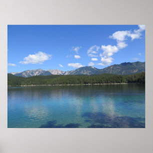 Eibsee Bayerische Alpen Poster