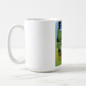 Eibsee Deutschland Reiseplakat. Kaffeetasse (Links)