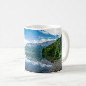 Eibsee in Bayern, Deutschland Kaffeetasse (VorderseiteRechts)
