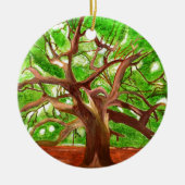 Eiche Keramikornament (Vorne)