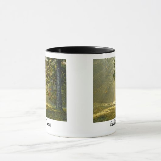 Eiche mit MorgenSunbeams Tasse (Zentrum)