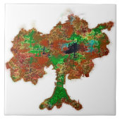 Eiche Noproblem Fliese (Vorderseite)