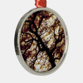 Eiche Ornament Aus Metall (Rechts)