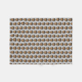 Eichel Fleecedecke (Vorderseite (Horizontal))