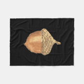 Eichel Fleecedecke (Vorderseite (Horizontal))