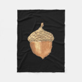 Eichel Fleecedecke (Vorderseite)