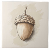 Eichel Fliese (Vorderseite)