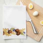 Eichel - Geschirrtuch (Viertel Falte)