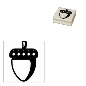 Eichel Gummistempel (Stempel)