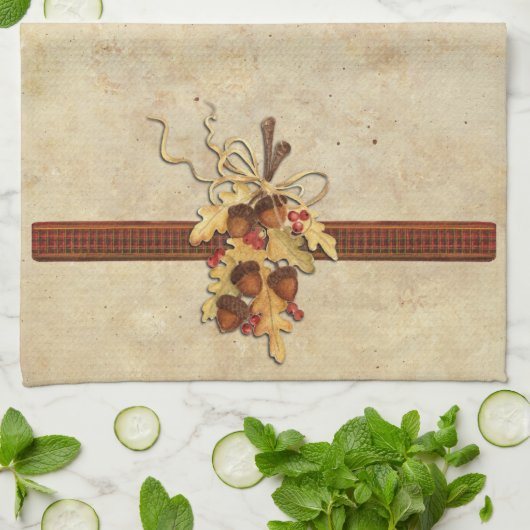 Eichel Handtuch (Gefaltet)