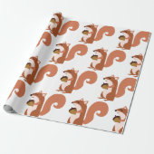 Eichel mit Nut Geschenkpapier (Ungerollt)