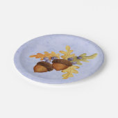 Eichel Pappteller (Schrägansicht)