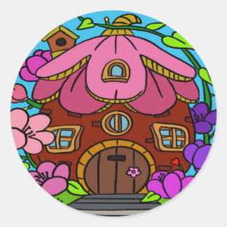 Eichel Runder Aufkleber