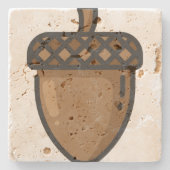 Eichel Steinuntersetzer (Vorderseite)